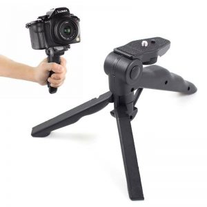 Universal Mini Camera Stand Tripod for Go Pro Hero 5 4 3+ Xiaomi Yi 2 II 4K SJcam SJ4000 Sony Action Cam Monopod Accessories